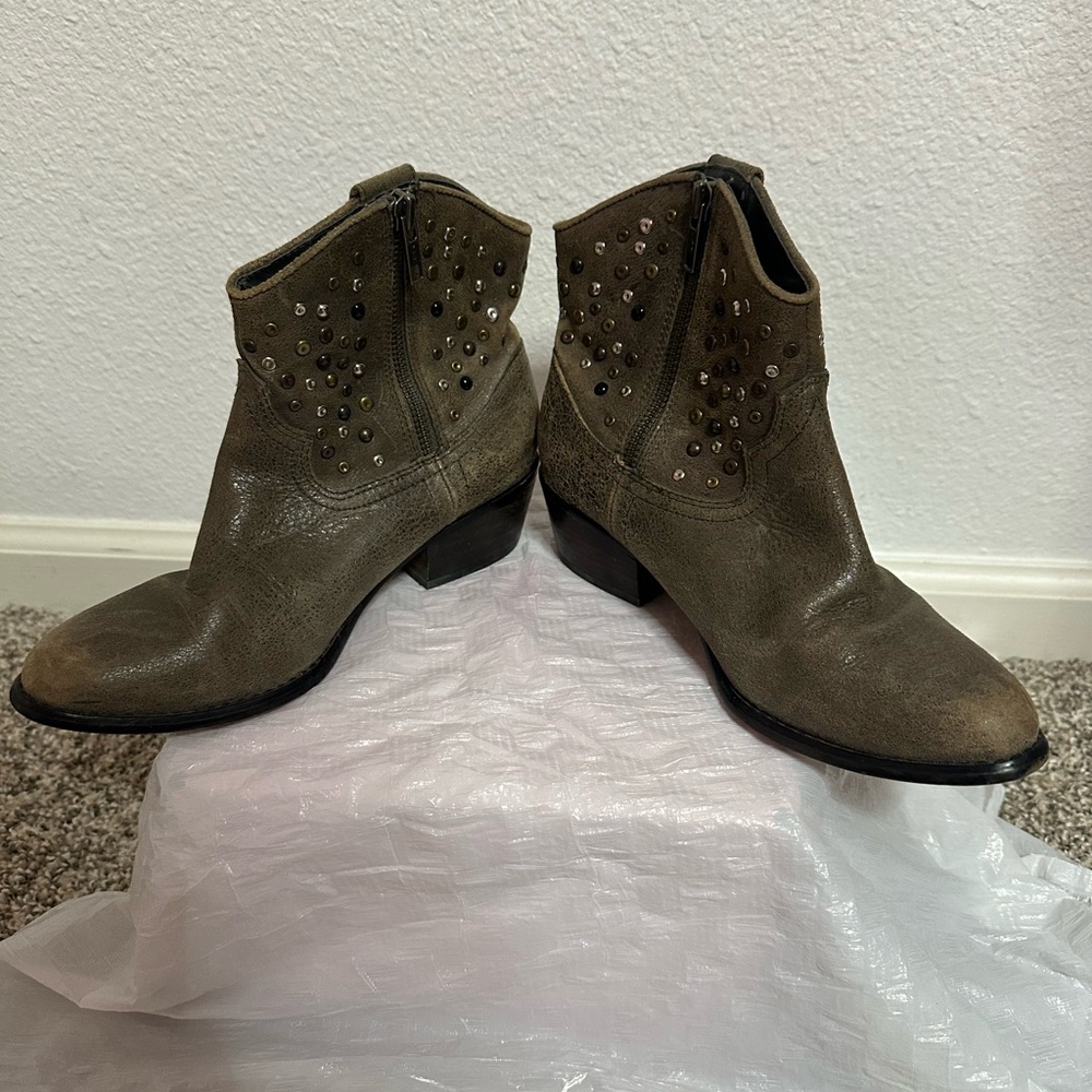 Studded boots